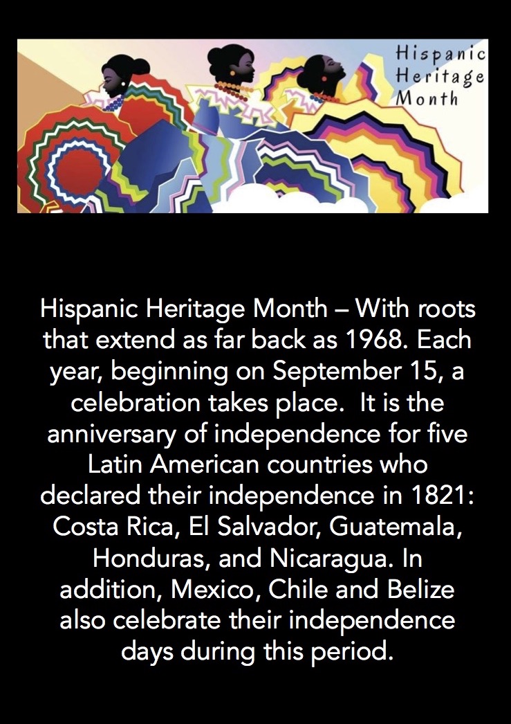 Hispanic Heritage Month